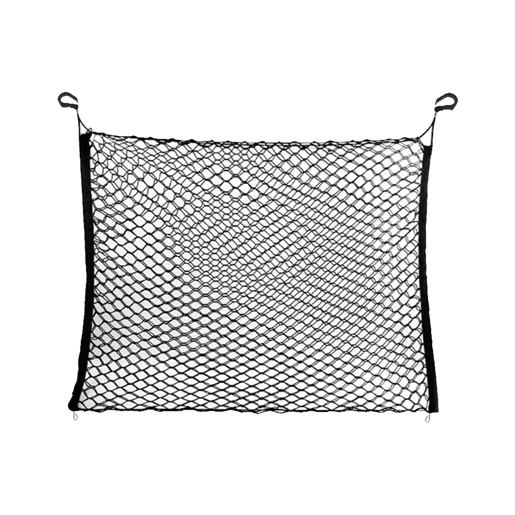 FVVGHBN Dog Guard for Car Boot for Mercedes Benz E Class Sedan W211 W212 W213 E200 E200d E220d E300 E300d E400, Secure Thickened 2 Layer Dog Car Barrier Netting Mesh No Tools Needed Adjustable Strap