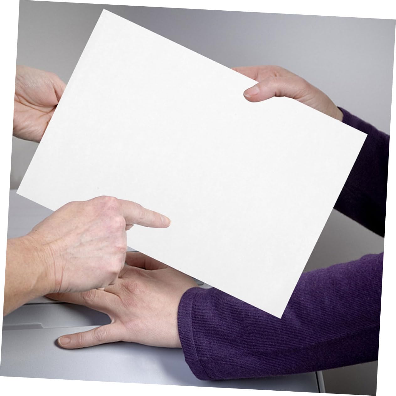 SECFOU 100blätter Aufkleberpapier zum Bedrucken Blanko-aufkleberpapier Selbstklebendes Papier für Drucker Mattes Kopierpapier Großes Blanko-fotopapier Vielseitig Einsetzbar