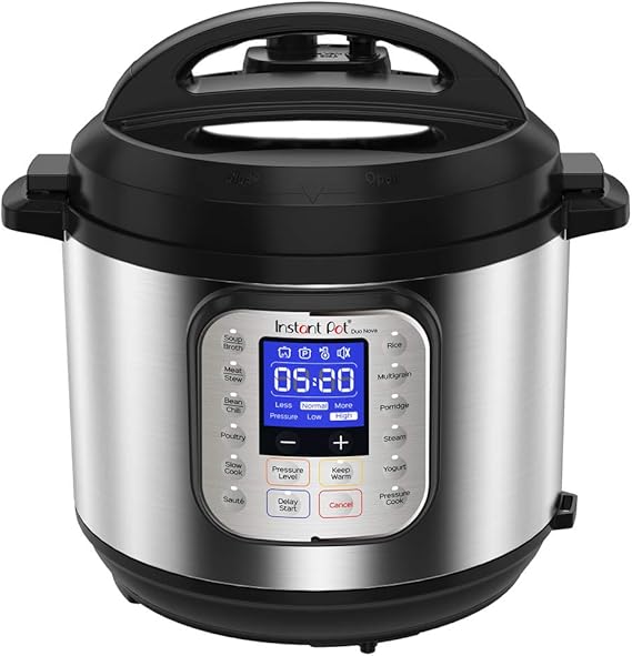 Instant Pot Duo Nova 7in1 Electric Multi Functional Cooker Pressure Cooker, Slow Cooker