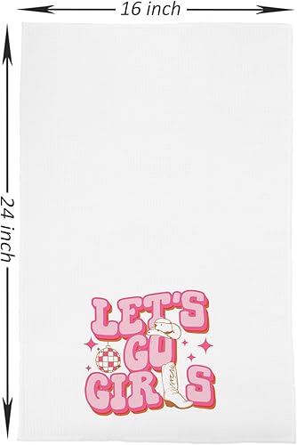 Miniatura 4 de Pink Western - Toallas de cocina de 16 x 24 pulgadas para decoración de cocina, toallas de mano decorativas occidentales para baño, regalos de