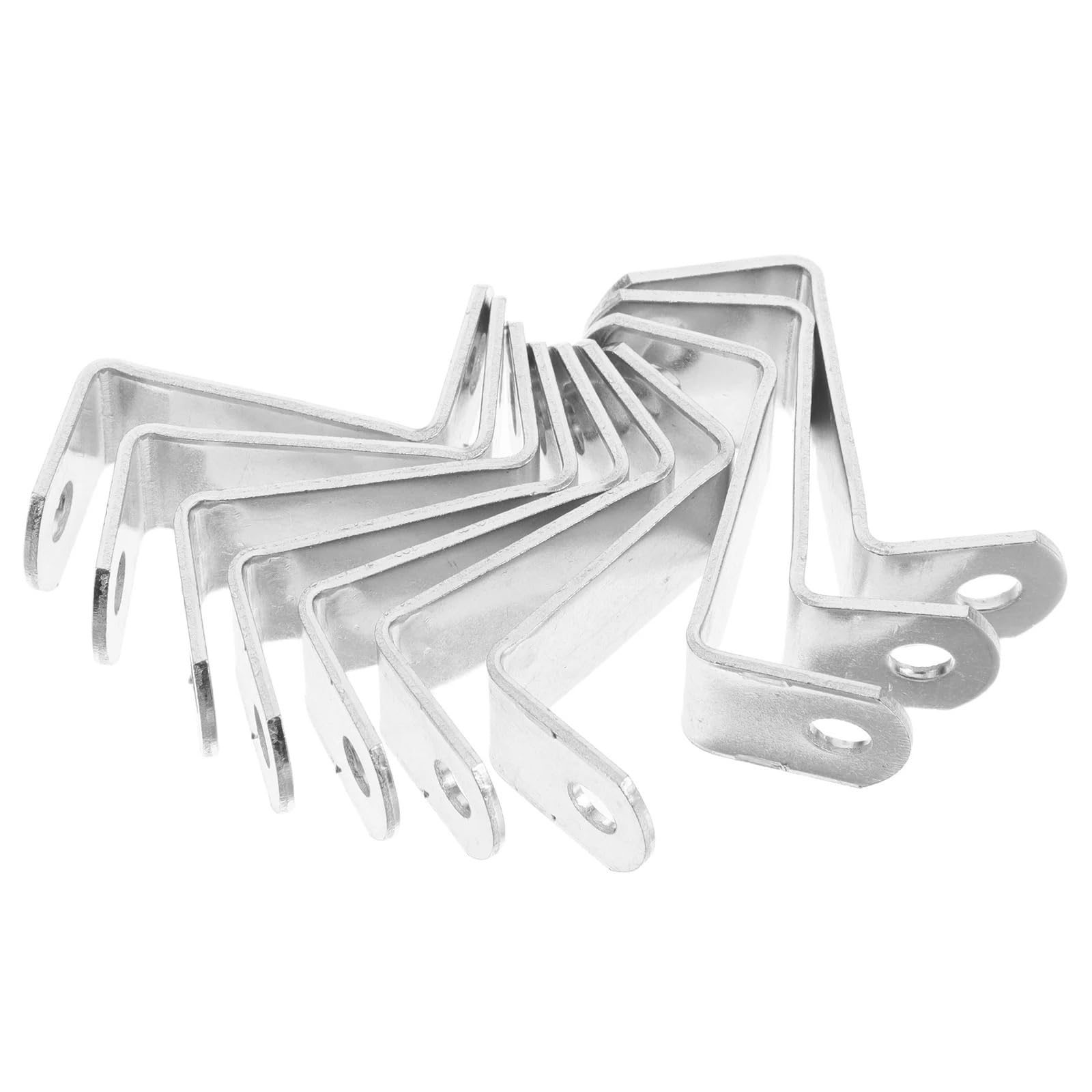 Offset Canvas Clips 100pcs Z-Shaped Right Angle Frame Corner Code Canvas Offset Clips for Stable Artwork Photo Frames Home Decor