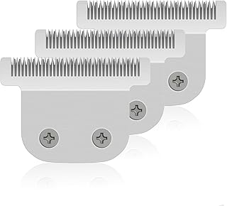 T-Blade Detachable Replacement blades Compatible with Wahl Trimmers 9864/9864SS/9686/9818A/9854L/9876L/9854/WSS3L/SS2L etc. (3 Pack)