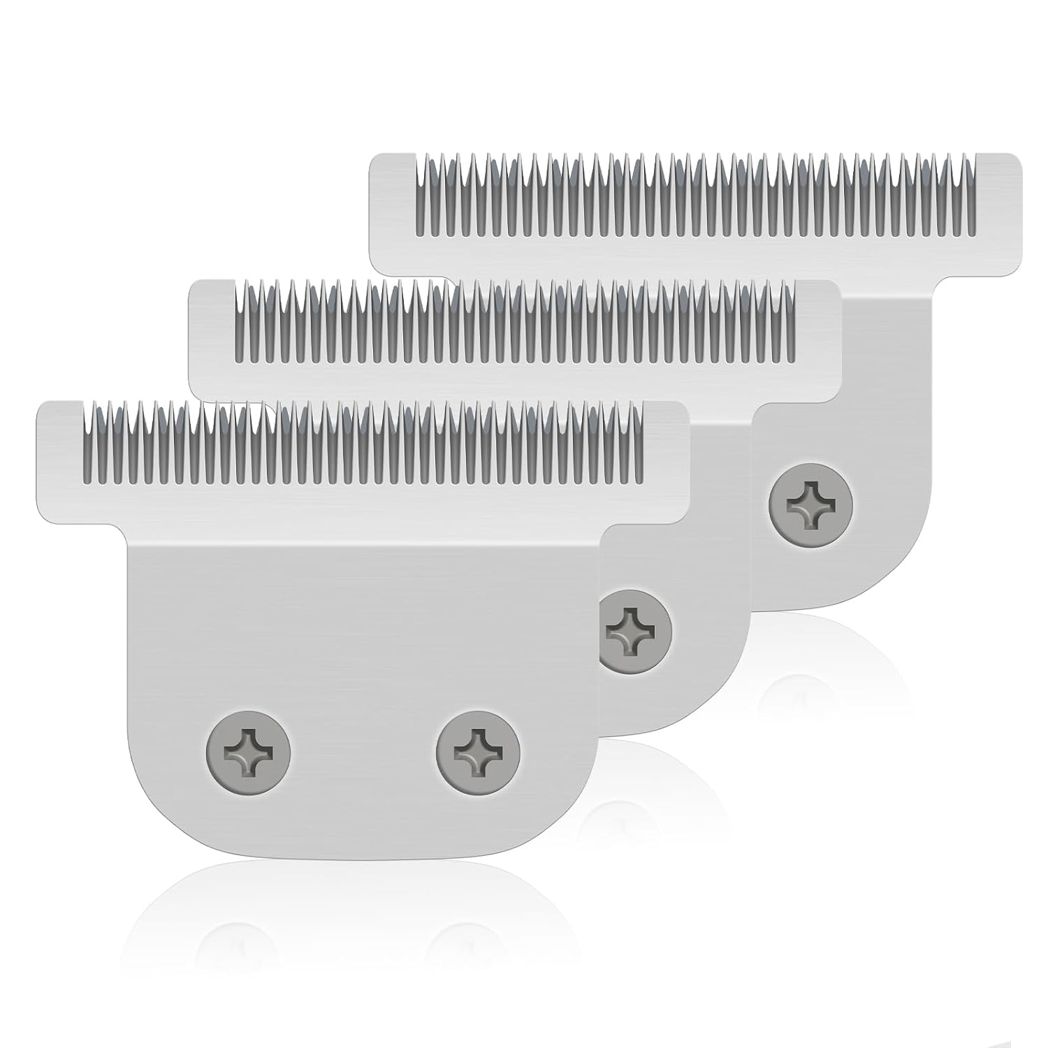 T-Blade Detachable Replacement Blades Compatible with Wahl Trimmers,3 Pack | for 9864/9864SS/9686/9818A/9854L/9876L/9854/WSS3L/SS2L