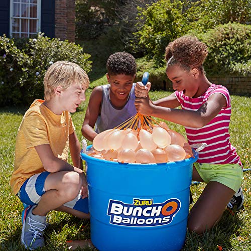 zuru bunch o balloons - 350 rapid-fill crazy color water balloons 10 pack amazon exclusive