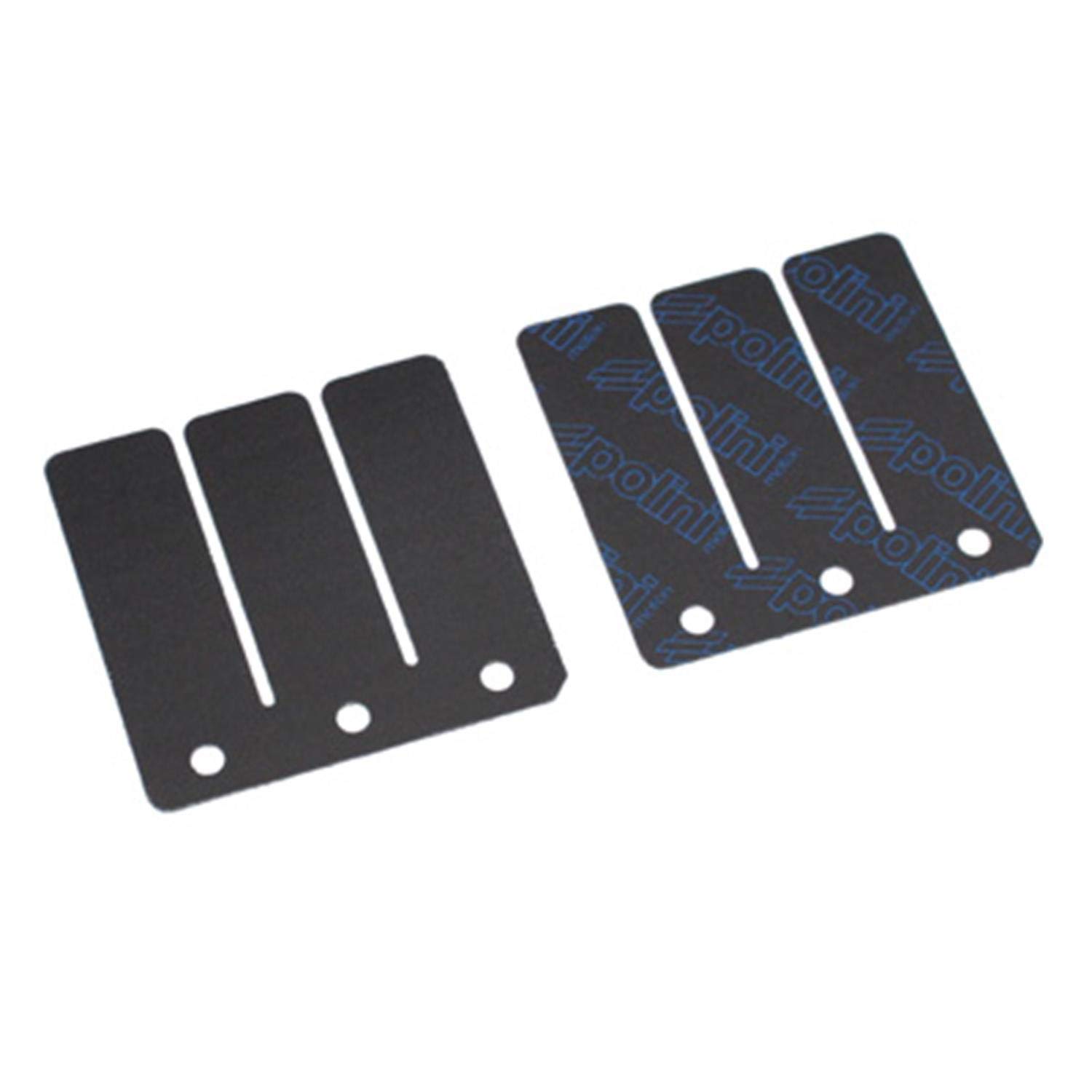 lámina para moto polini compatible con derbi/senda/gpr/rs4/smt euro2/euro3/euro4 (carbono)