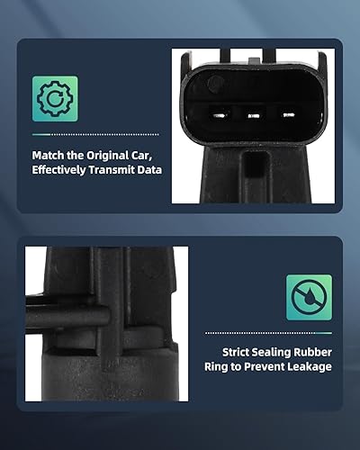 Miniatura 3 de SCITOO Sensor de posición del cigüeñal del motor compatible con cargador de caravana Intrepid Magnum Stratus Viper - TJ Wrangler - Prowler 2.7L 3.2L