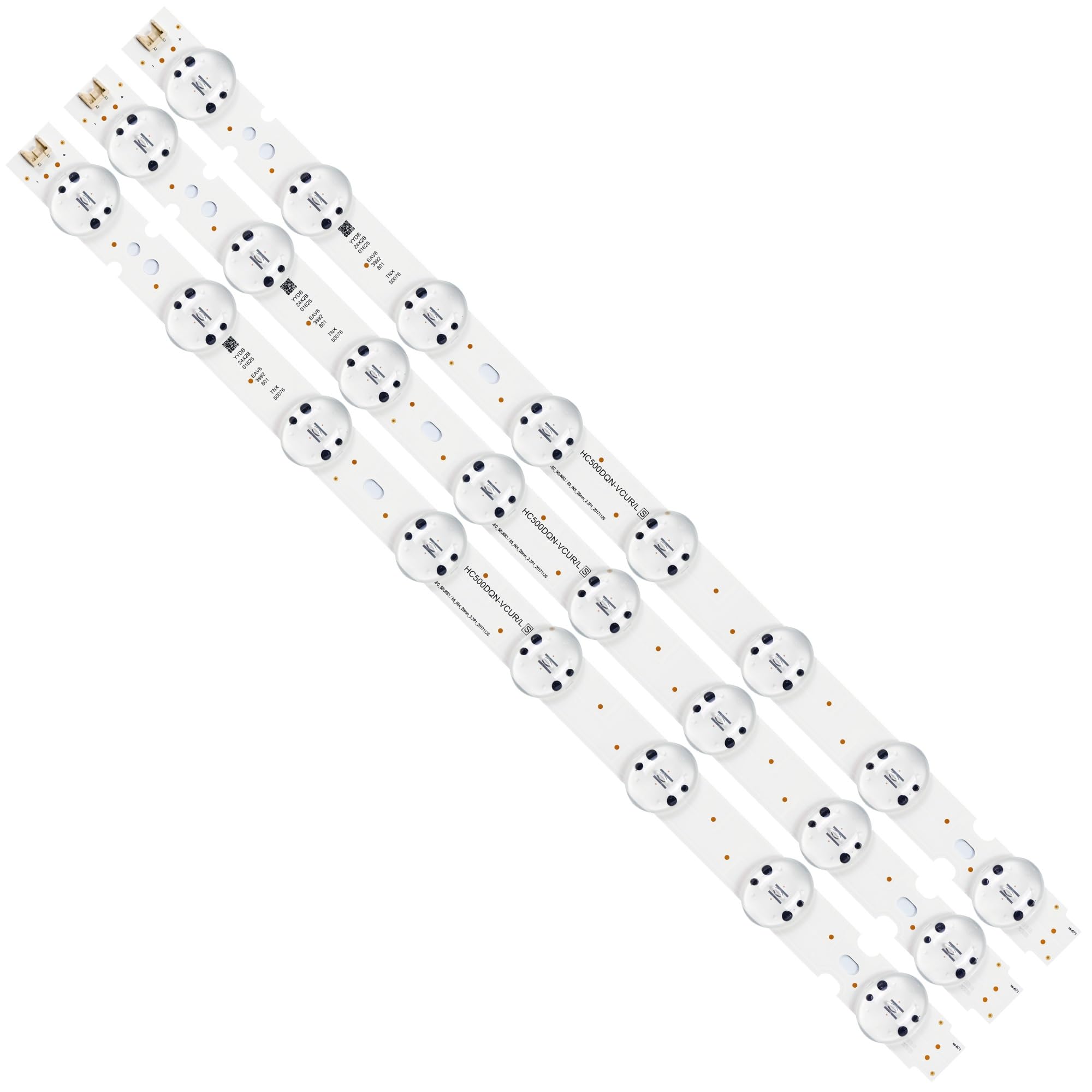 TVAAGHBCBR 3pcs/set LED Backlight Strip Compatible With LG AGM76150301 SSC_50UK63/65 50UK6300PLB 50UK6950PLB 50UK6750PLD 50UK6500AUA 50UK6300BUB