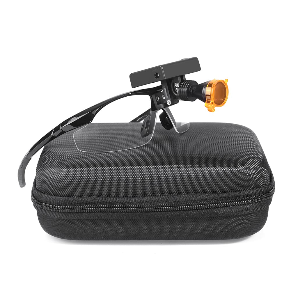 USA 5W LED Stirnlampe tragbar mit optischem Filter Fix-on Normale Brille Clear Spot 4 Lichtstufen in einem Set