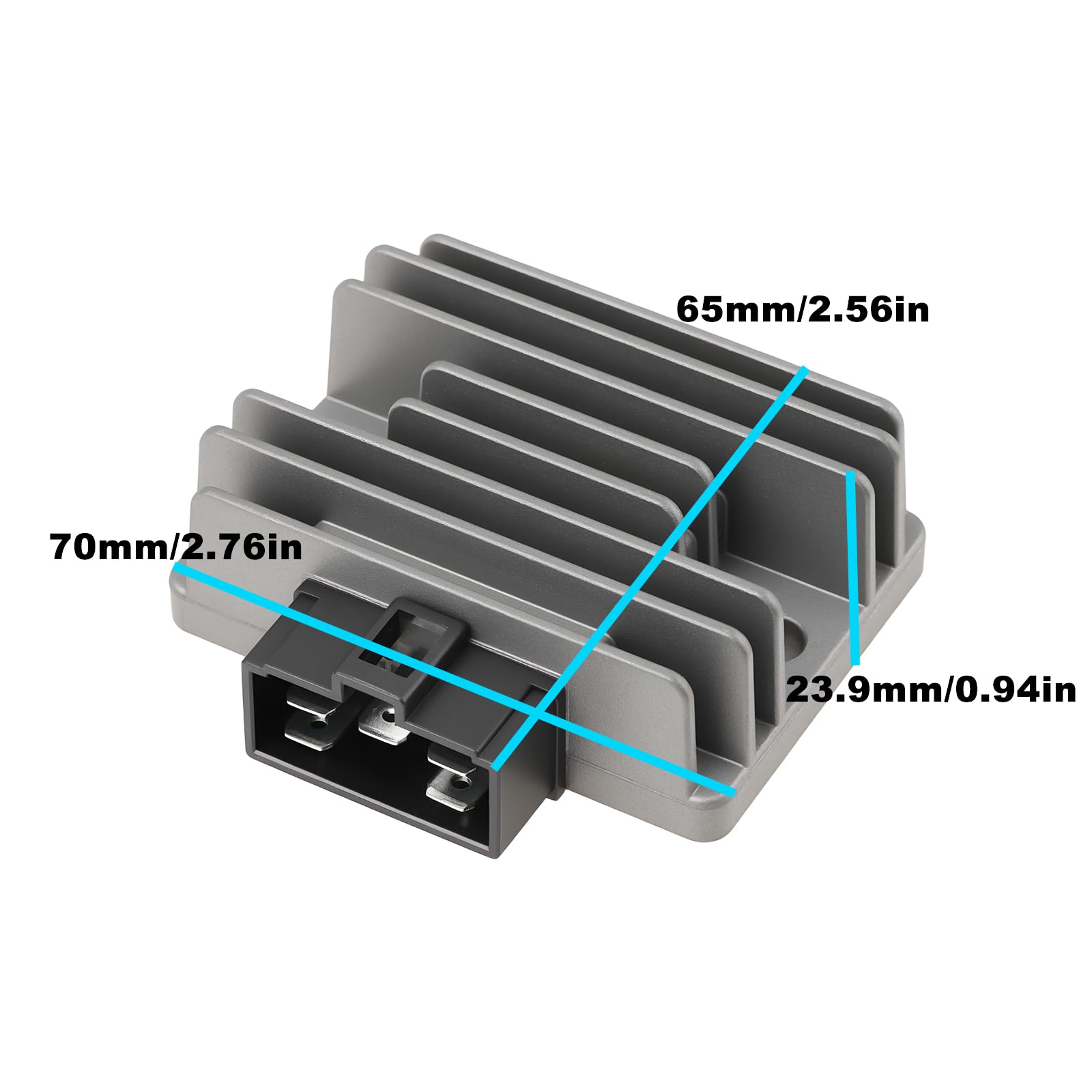Raddrizzatore Regolatore 5 Pin Compatibile con Honda GX160 GX200 GX240 GX270 GX340 GX390 GX620 GX670