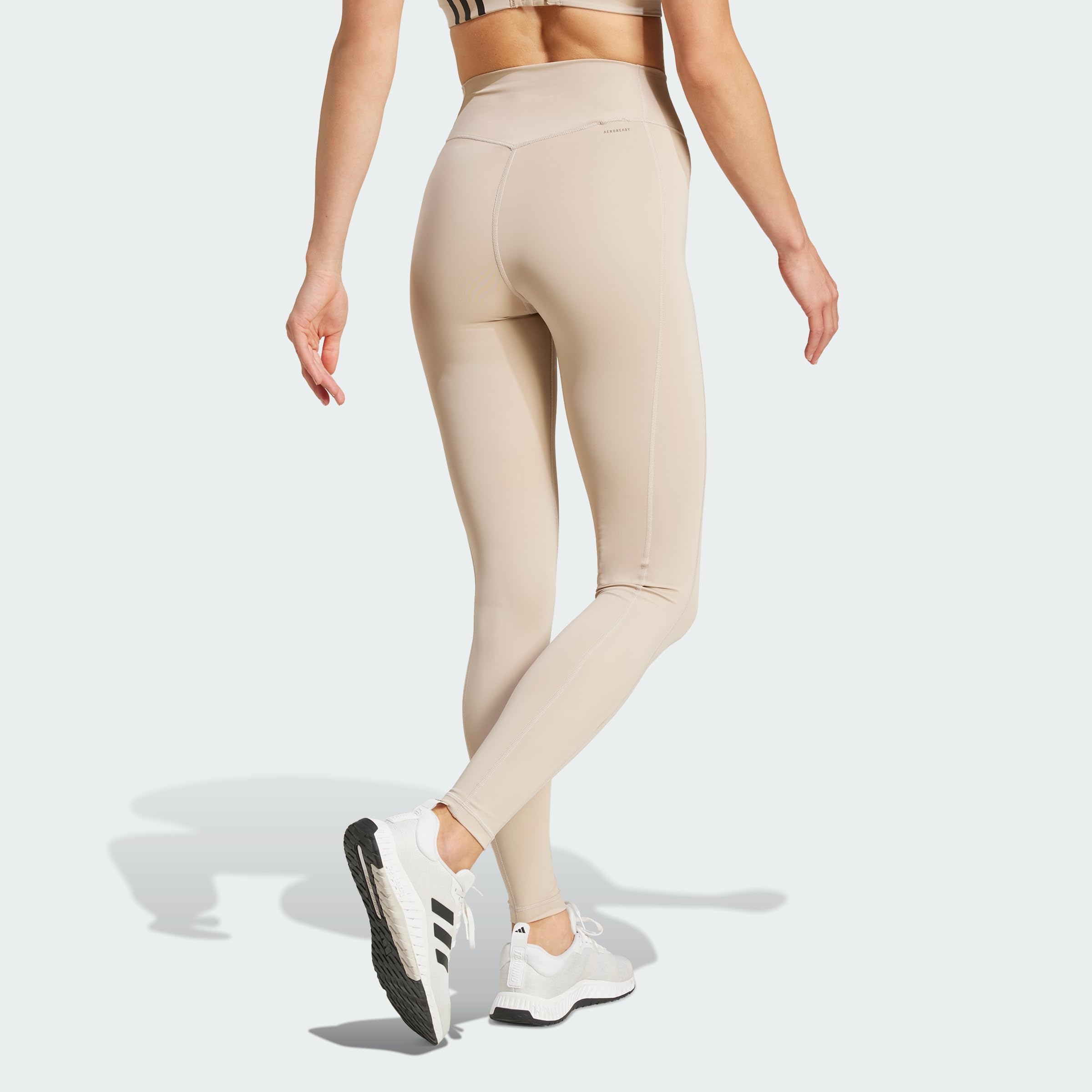 adidas Techfit Damen-Leggings mit Stash-Taschen, volle Länge (in Übergröße)