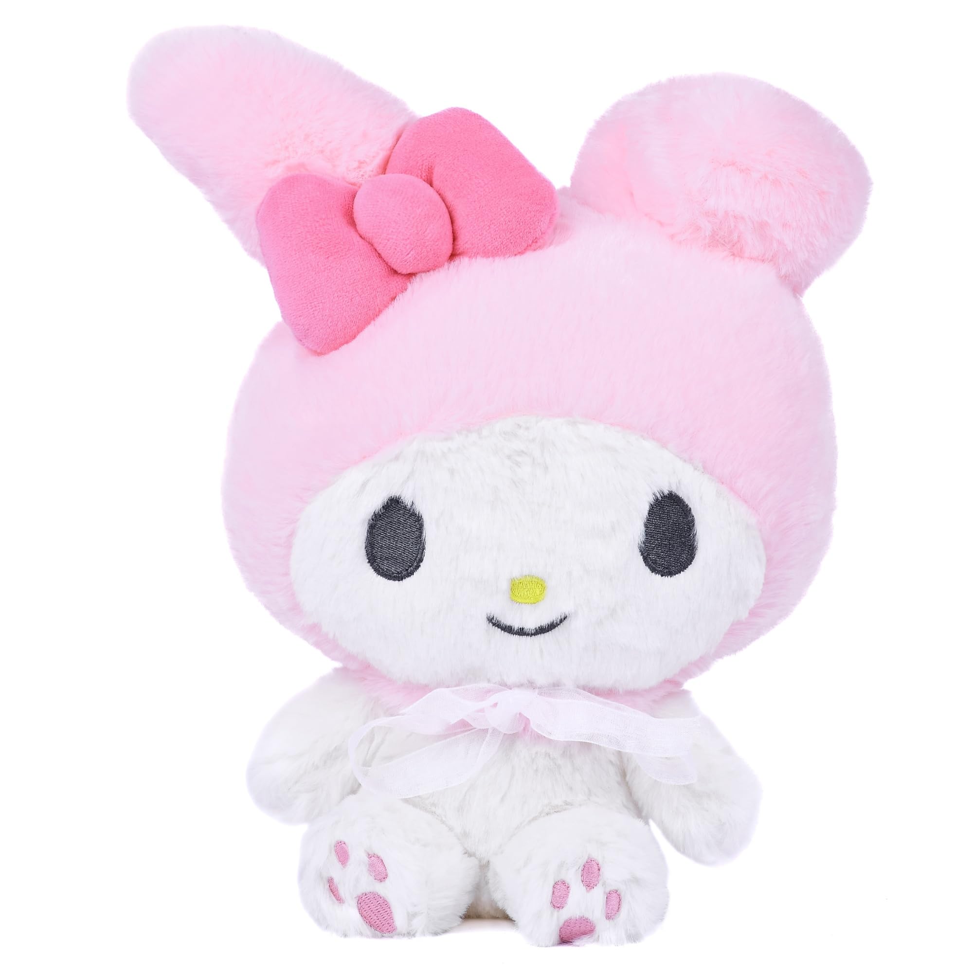 Mirada White My Melody Plush Toy | Adorable Stuffed Animal for Girls, Kids | Ideal Gift for Birthdays, Valentine’s Day & Special Occasions - 30cm - Image 2 thumbnail