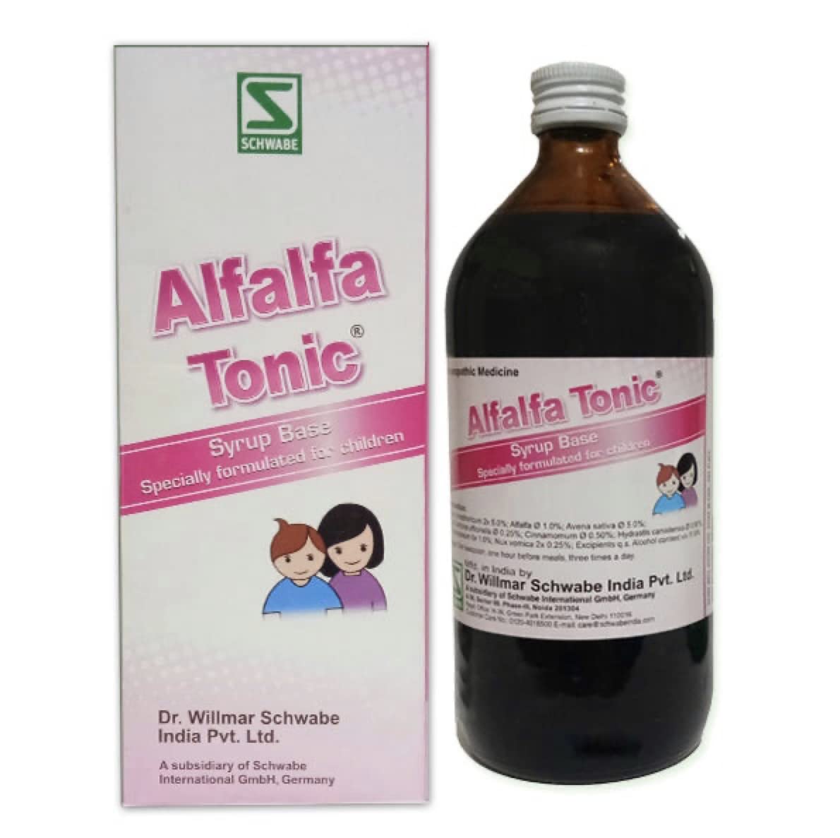 AP012 Schwabe Alfalfa Tonic For Childern 500ml - Set of 1 Bottle (B0C1XSQ1WN) Amazon Price History, Amazon Price Tracker