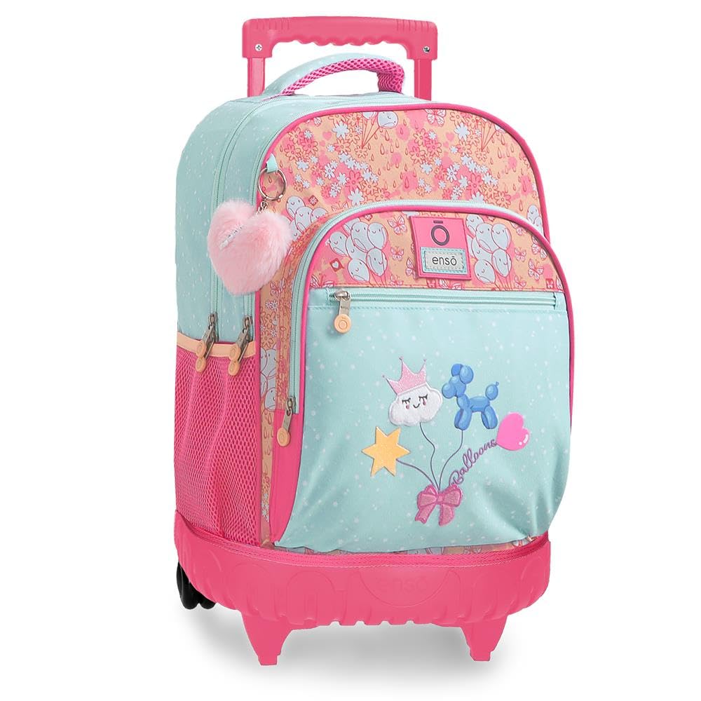 Enso Balloons Mochila Compact 2 Ruedas Multicolor 33x44x21 cms Poliéster 30,49L