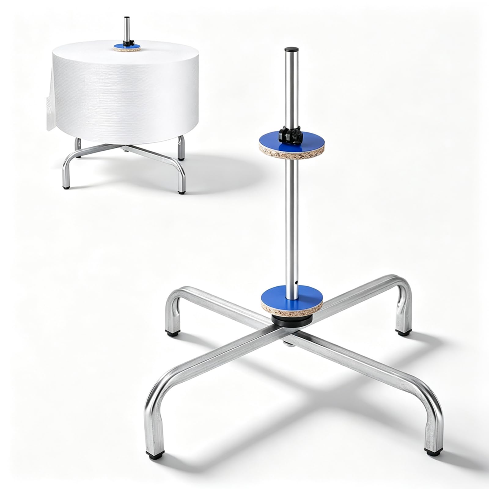 Dévidoir Manuel pour Rouleaux De Film à Bulles (40-150 Cm / 15,75-59,1 Po) – Support De Table Ou Au Sol pour Film à Bulles Et Mousse De Protection – Remplacement Facile du 80cm/31.5in