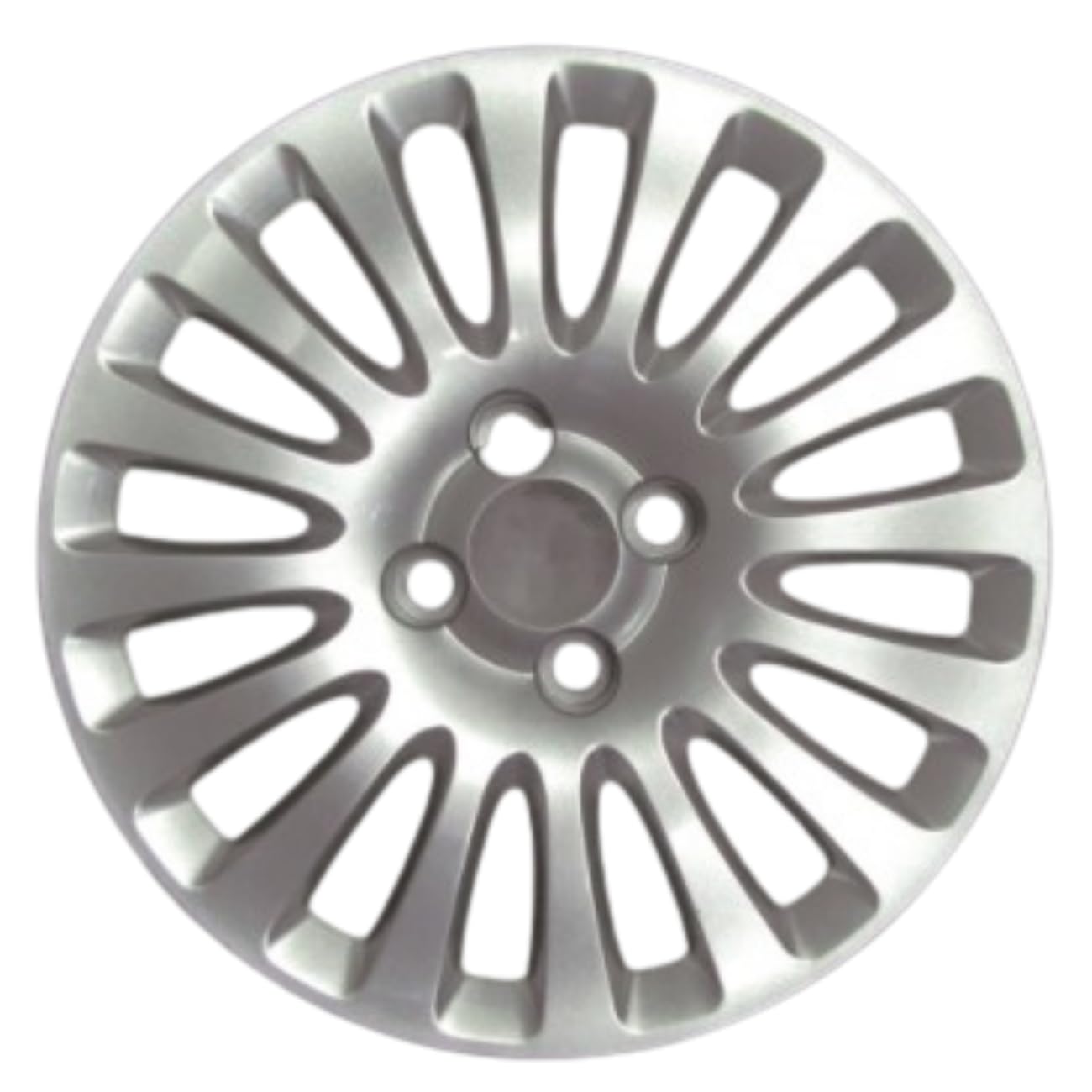 RYELDOM Set 4 Copricerchi 15 Pollici per Fiat Punto Evo dal 2009, Coppe Ruota Resistenti e Facili da Installare