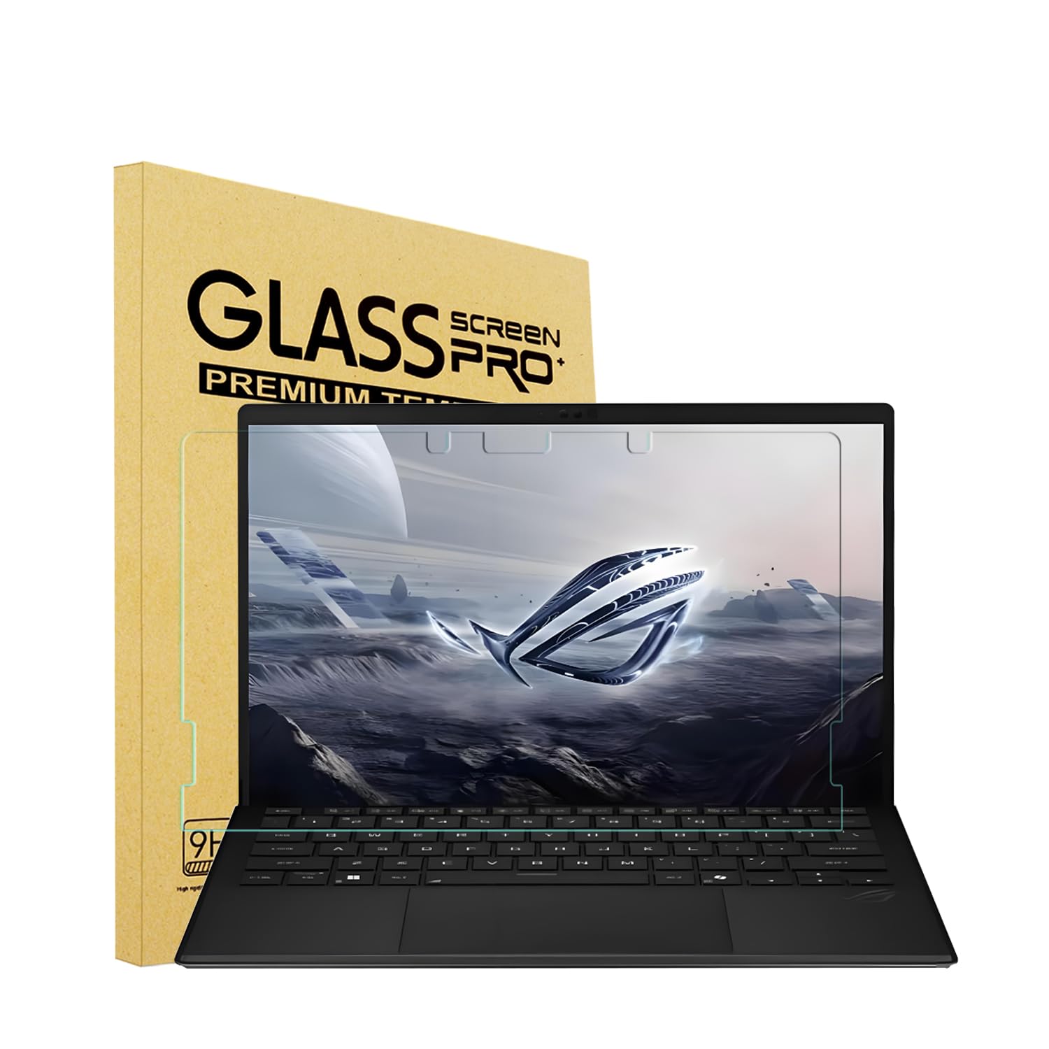 Photo 1 of i-Tensodo Tempered Glass Screen Protector for 2026 2025 ASUS ROG Flow Z13 GZ302 13.4" Laptop, 9H Hardness,HD Clear, Anti-Scratch(Not Fit ROG Flow Z13 13.4" GZ301)