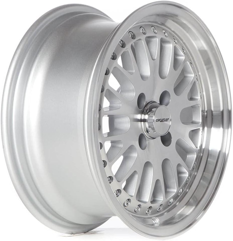 Circuit Performance CP21 15×7 Silver/Machined 4×100 [+25mm]