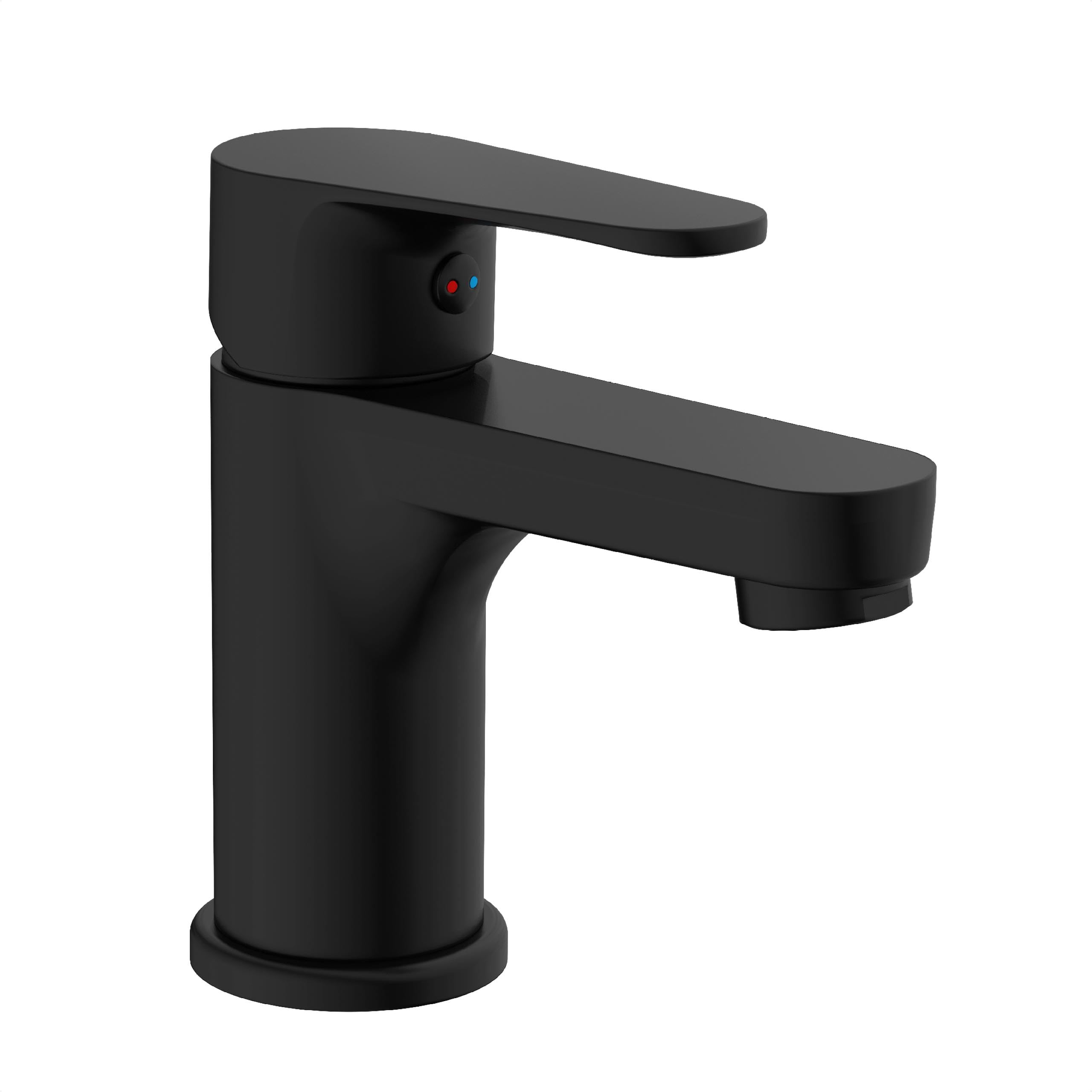 EISL CLAUDIO NI075CALCRBL - Rubinetto per lavabo, nero, per bagno, con valvola pop-up