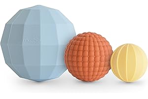 Mushie Silicone Building Blocks For Toddlers And Babies