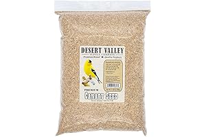 Finch Favorite Canary Seed, Premium Human Grade Wild Bird Food Treat (5 Pounds)