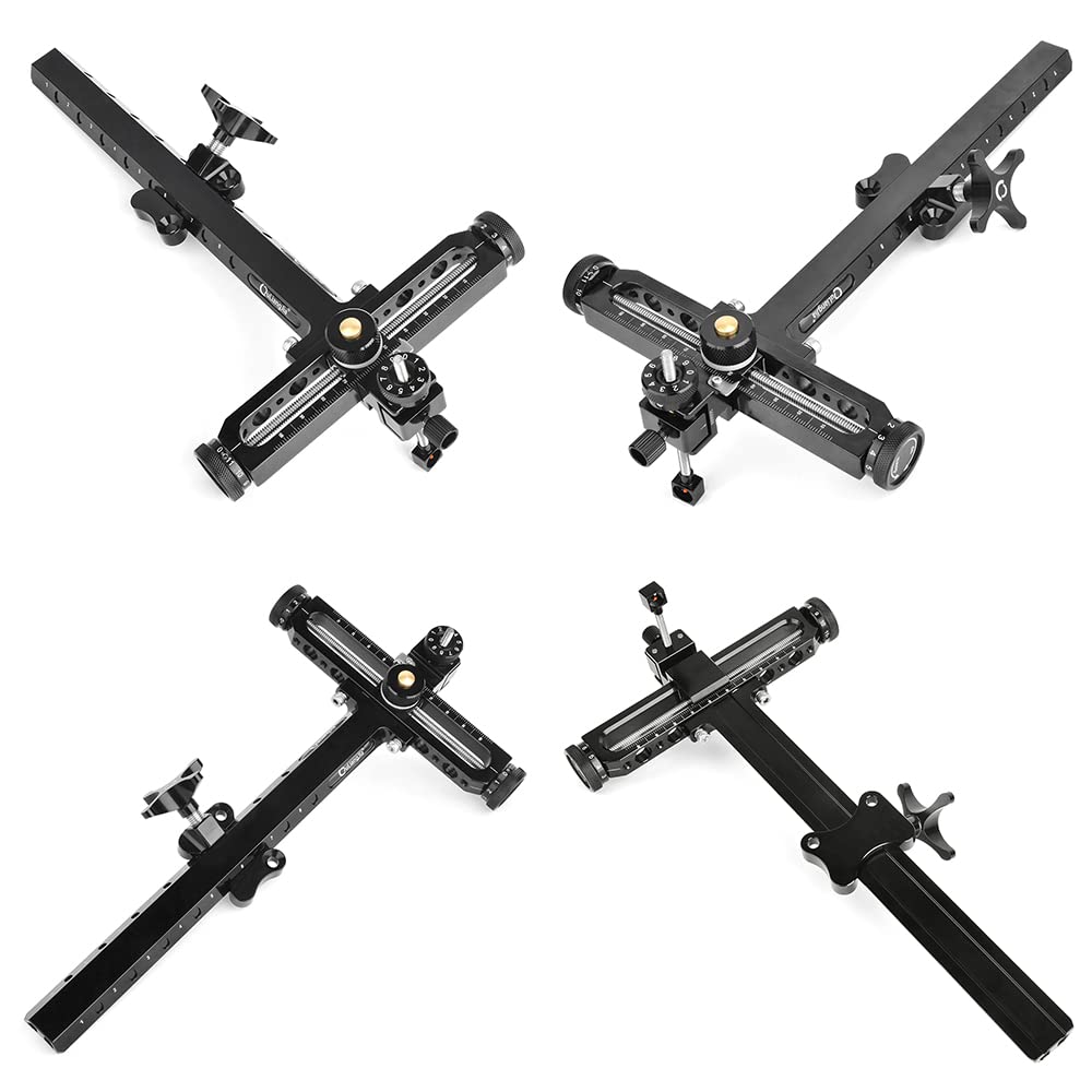 SHARROW 1 Pin Tiro con Arco Mira de Arco Recurvo 9 Pulgadas Aluminio Vista de Arco Competitiva Forma de T Vista de Ajuste Rápido para Arco Recurvo de Competición