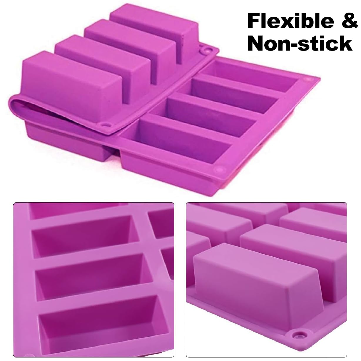 Stampi per pane in silicone da 2 pezzi, stampo per torte, stampi