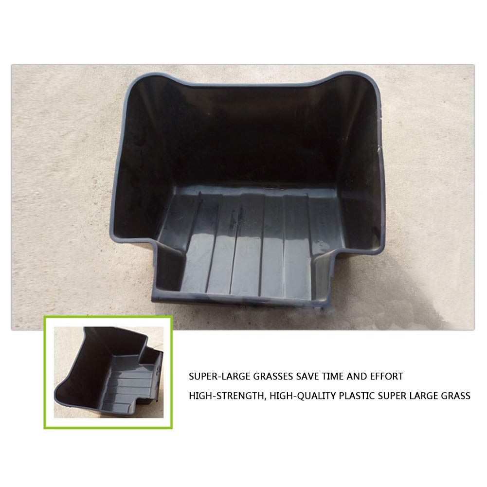 AIZYR Cortacésped Manual con Rodillo Trasero, Cortador De Hierba con Cortacésped Manual Ahorro Energético Y Protección del Medio Ambiente Adecuado para El Acabado De Césped De Jardinería