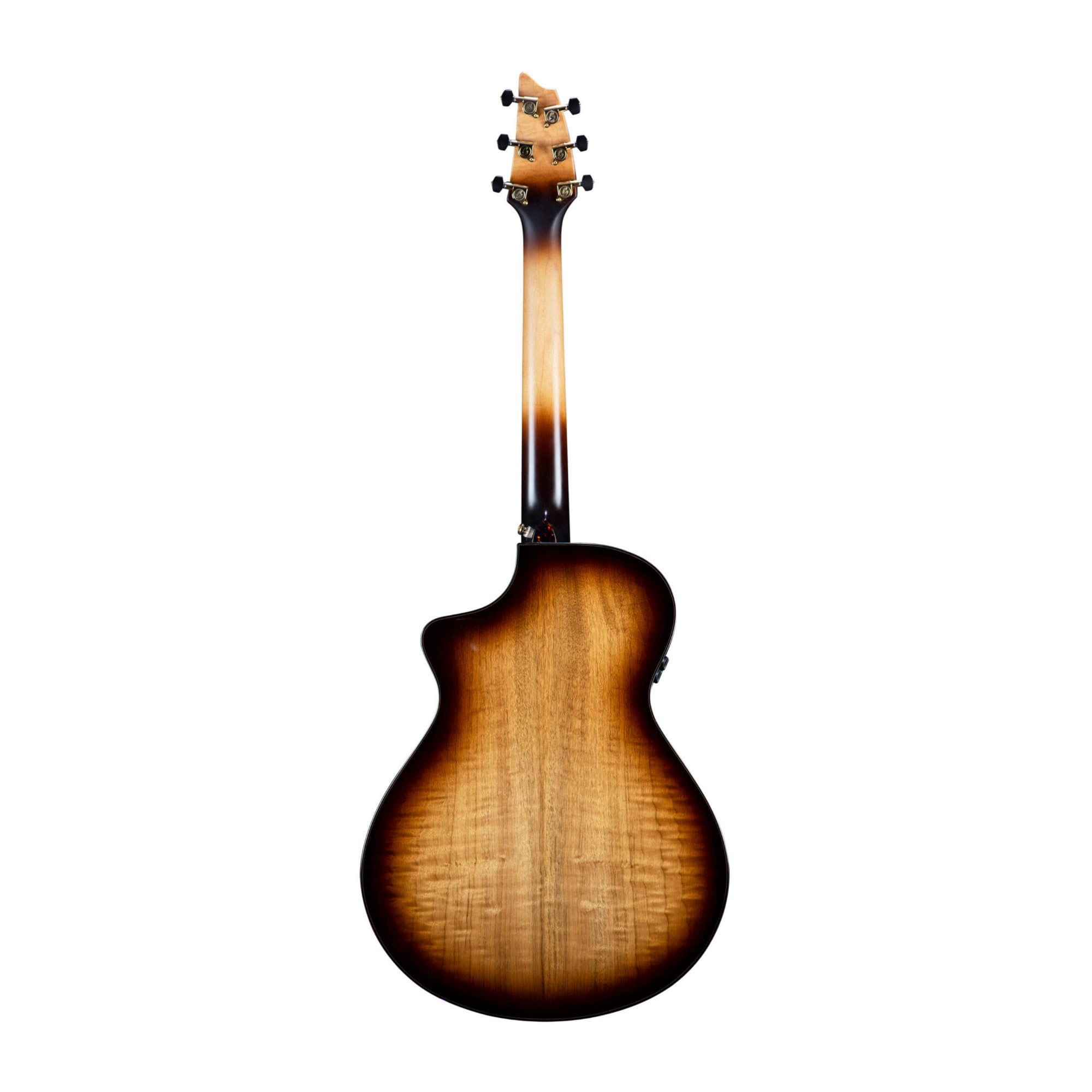 Breedlove Artista Pro Concert CE 6-String European Spruce Wood Top Acoustic Guitar with Maple Neck and Real Solid Tonewoods (Right-Handed,Burnt Amber)