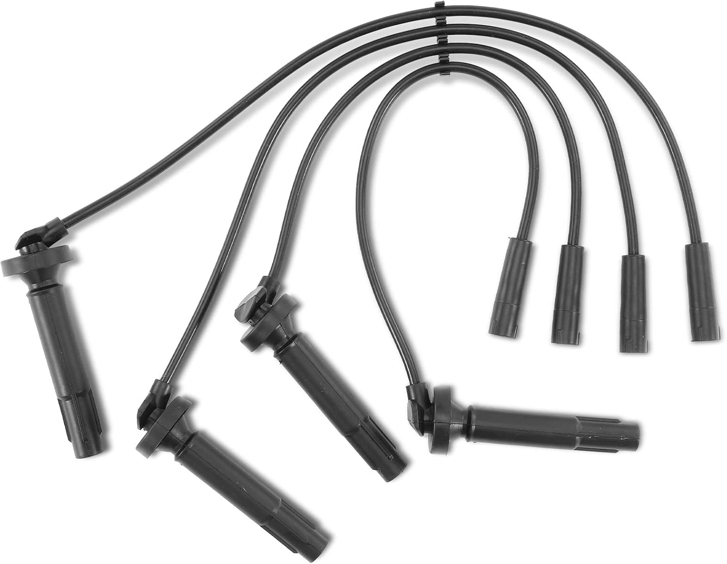 APremium Ignition Spark Plug Wires Set of 4 Compatible