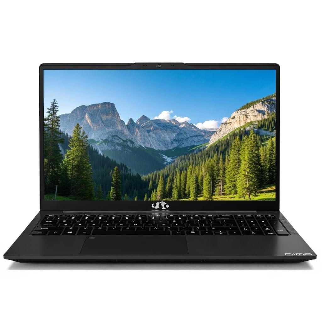 NIMO 17.3" Gaming Laptop - Ryzen 7 7735HS, Radeon 680M, Backlit Keyboard, Fingerprint Unlock, 100W PD Charging