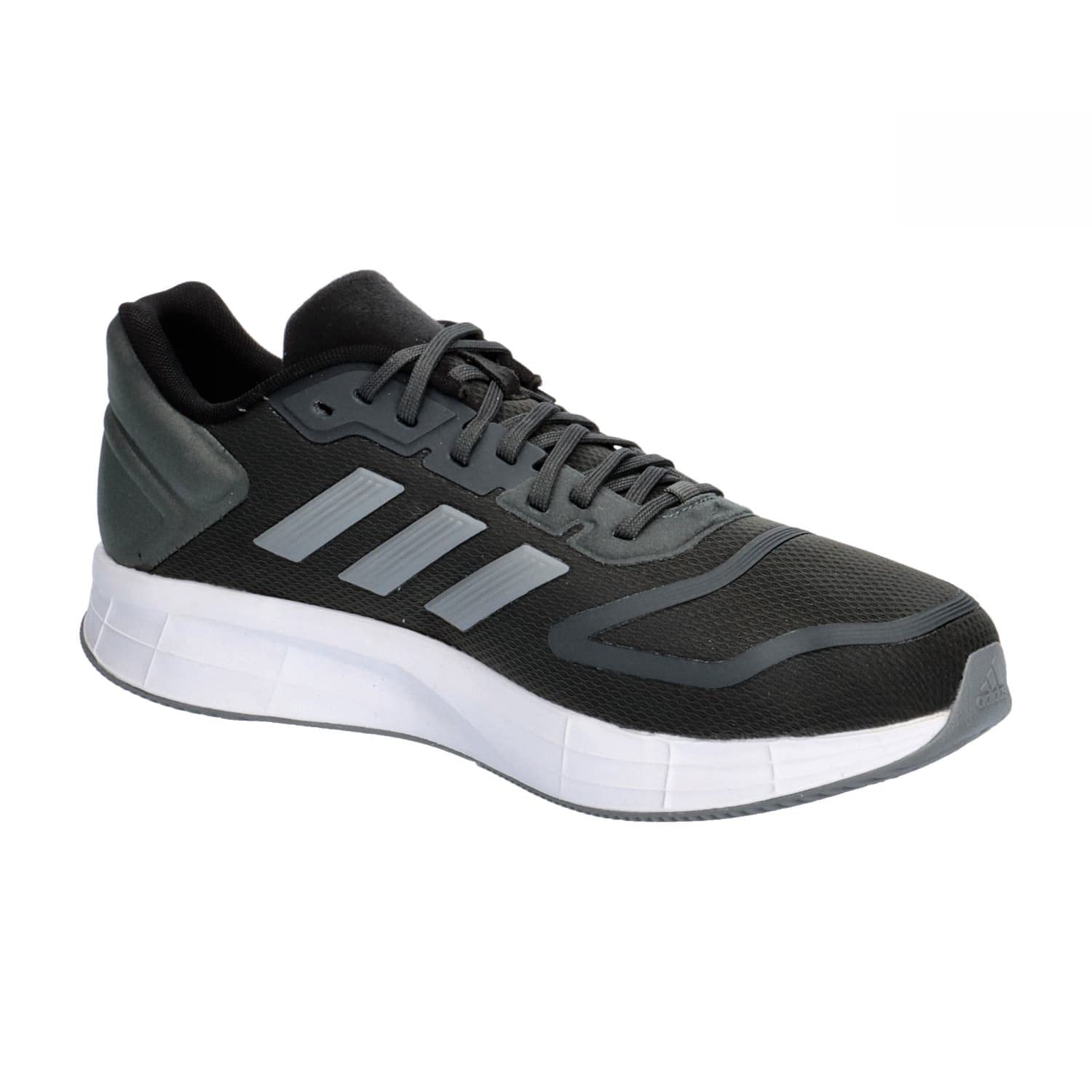 adidas Duramo 10 Shoes, Zapatillas para Correr Hombre, Grey Six/Grey Three/Cloud White, 46 EU