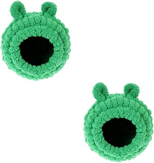 BCOATH 2 Pçs Ninho De Pássaro Ninho De Papagaio Ninho De Pássaro Pendurado Casa De Pássaro Snuggle Cabana Rede De Pássaro Rede De Porquinho Da Índia Brinquedo De Estimação Tenda De