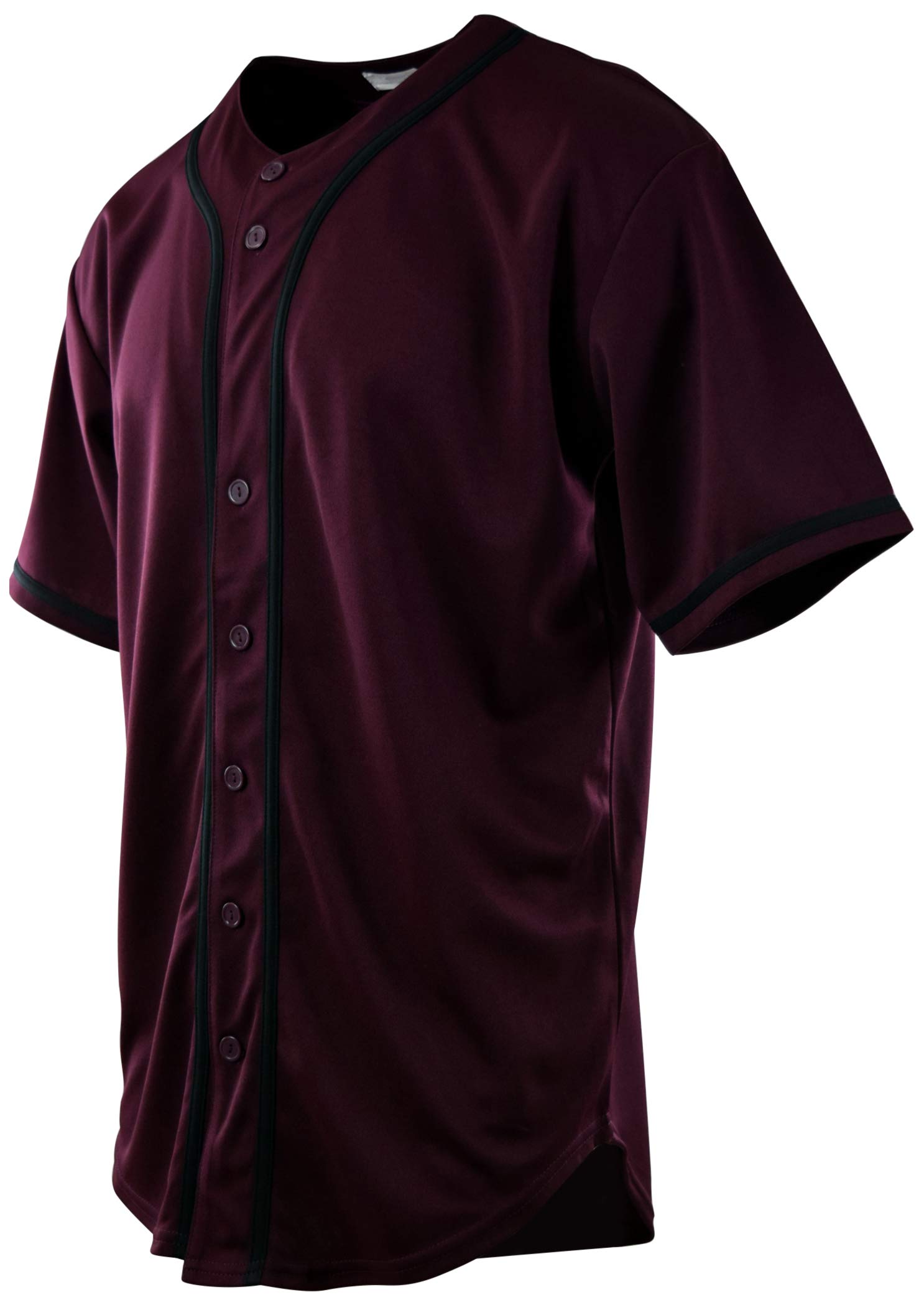 ChoiceApparel Einfarbige Baseball-Trikots für Herren