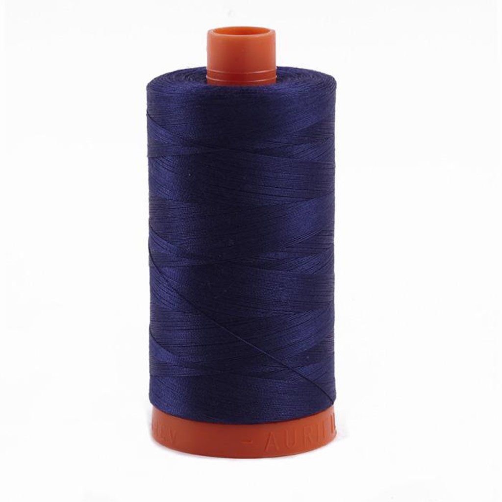 Aurifil 50wt Cotton 1,422yd-Dark Navy