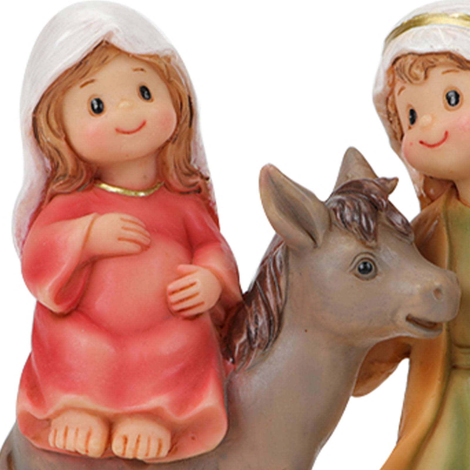 ljhnba Catholic Holy Family Figurines Statue Jesuses Marys Josephs Figurines Renaissances Sculptures Religious Gift Home Decors Marys Jesuses and Josephs Statues