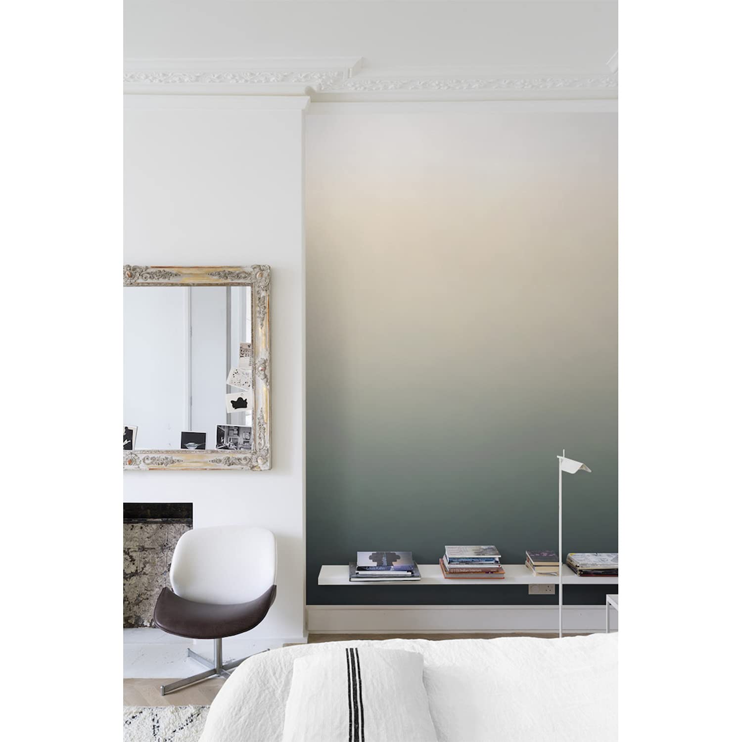 Papier peint latex pour masquer les imperfections murales salon chambre pastel