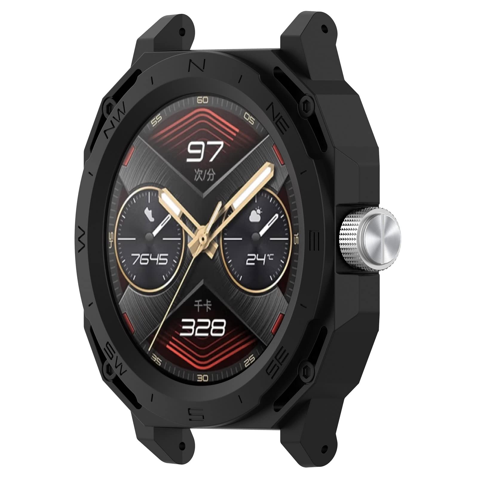 Amazon.co.jp: ［RuenTech］対応 Huawei watch GT Cyber 用 ケース 