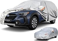 Vista 35 de Kayme Funda de automóvil de 6 capas para Toyota Sienna (1997-2025), impermeable, para todo tipo de clima, para automóviles, cubierta completa