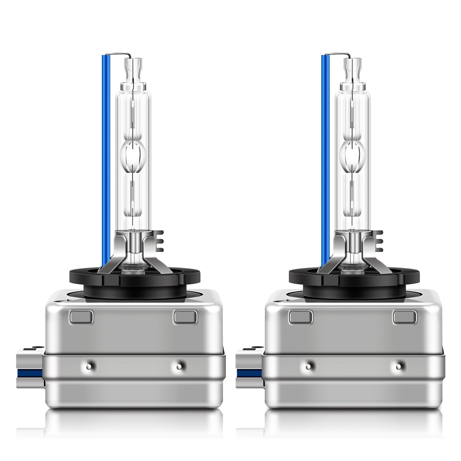 D8S Xenon Brenner 8000K Diamond Blue Light HID Faros Bombillas 35W Faros de Metal Stents Base Auto Faros Bombillas Bombillas Autolampe 2 unidades