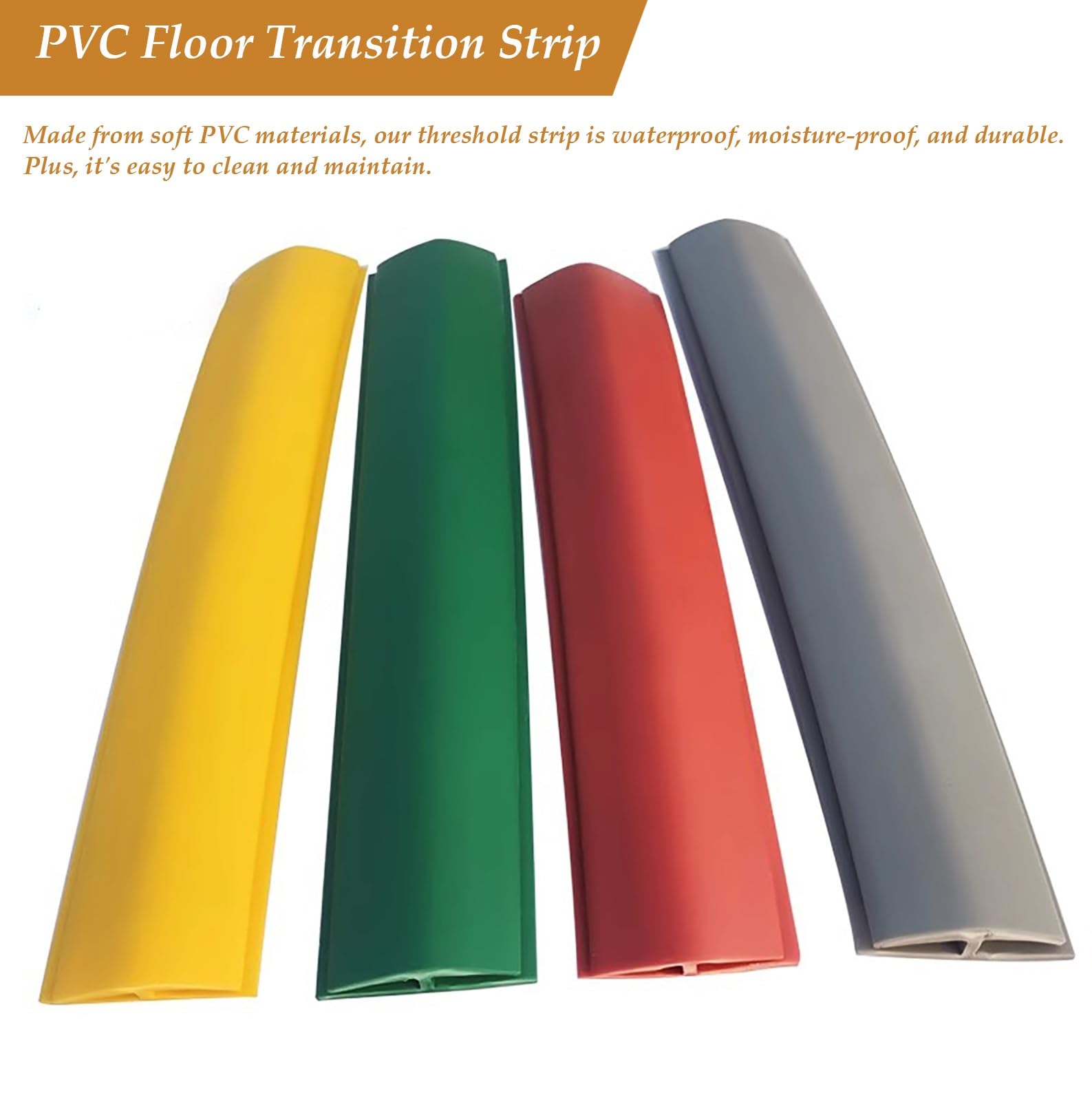Trat Profilé pour moquette à stratifier 2,5 cm de large en PVC pour utilisation en intérieur 11 m / 36ft Vert Rundle Moulure pour salon Flo