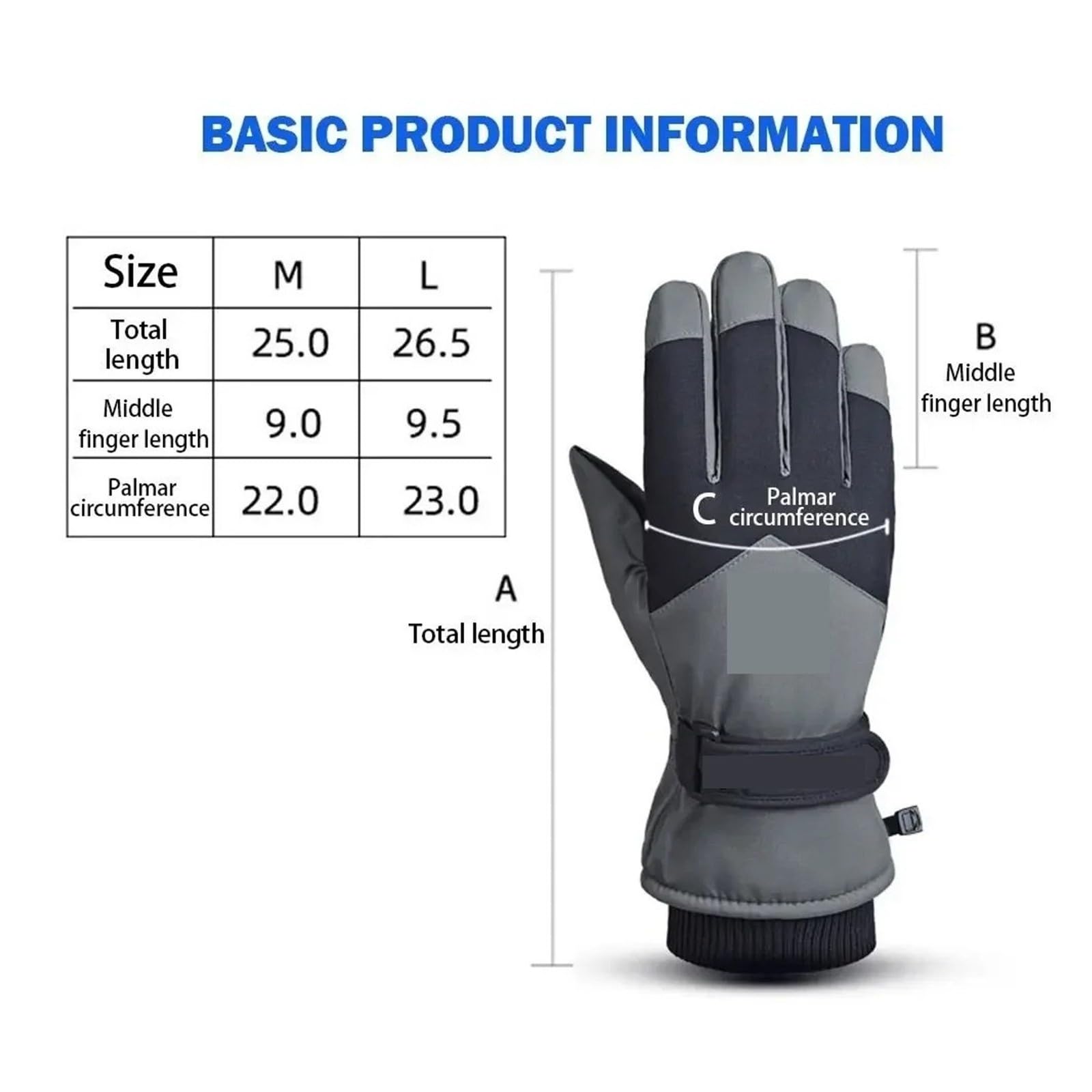 Touch screen invernale pile ciclismo impermeabile for moto, guida calda
