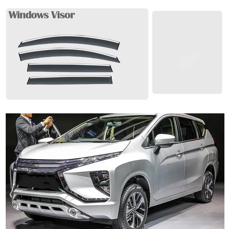 Déflecteurs Mitsubishi Xpander 2018-2022 : visières de protection pluie