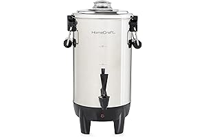 Homecraft Automatic Stainless Steel 30-Cup Coffee Urn