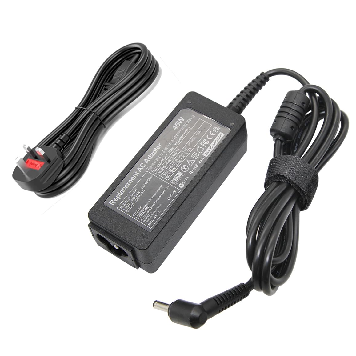 45W For ASUS Charger 19V 2.37A 4.0x1.35mm AC Adapter For ASUS X441 S200 UX305F TP501 X453 E402 UX305CA with UK Charging Cable