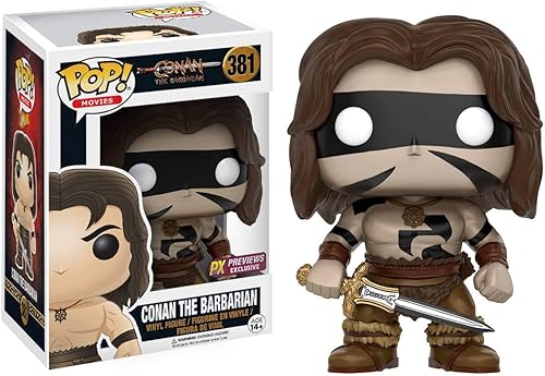 Funko Figura de vinilo Pop! Conan The Barbarian (versión de pintura de guerra)