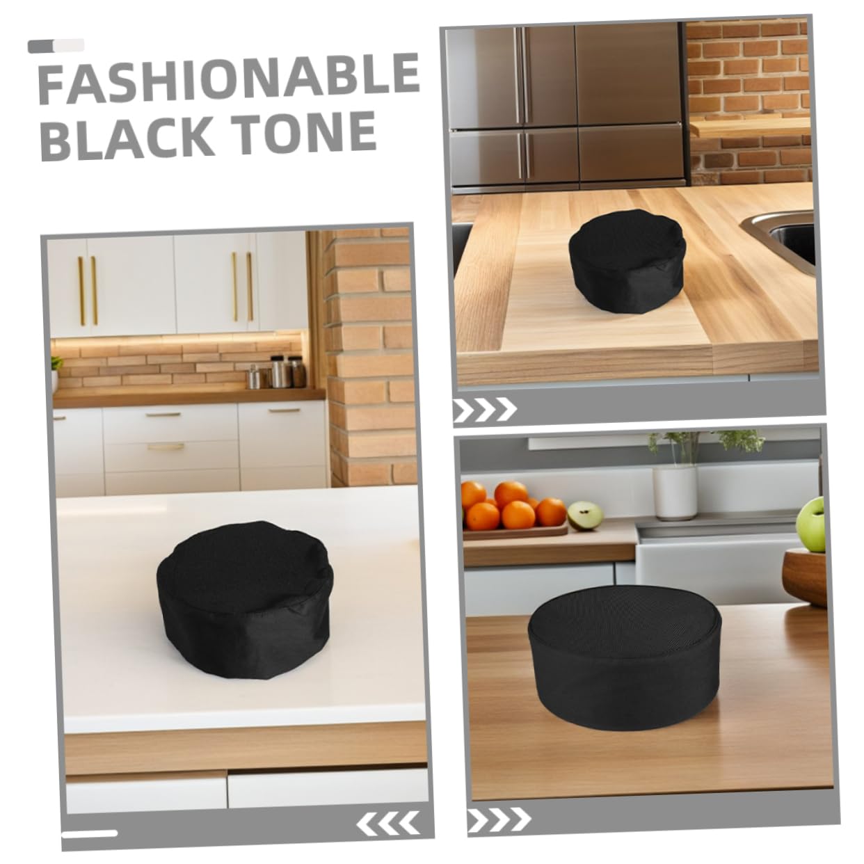 CALLARON 6piezas Gorros de Chef Unidades Gorro de Cocinero Parte Superior de Malla Transpirable Ajustable para Cocina Cafetería Servicio de Catering para Personal de Restaurante Adultos