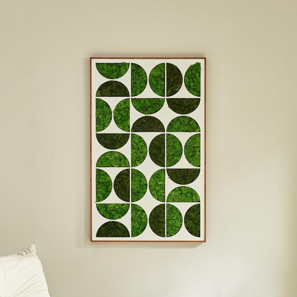 GOWE Moss Wall ArtMetal Decor