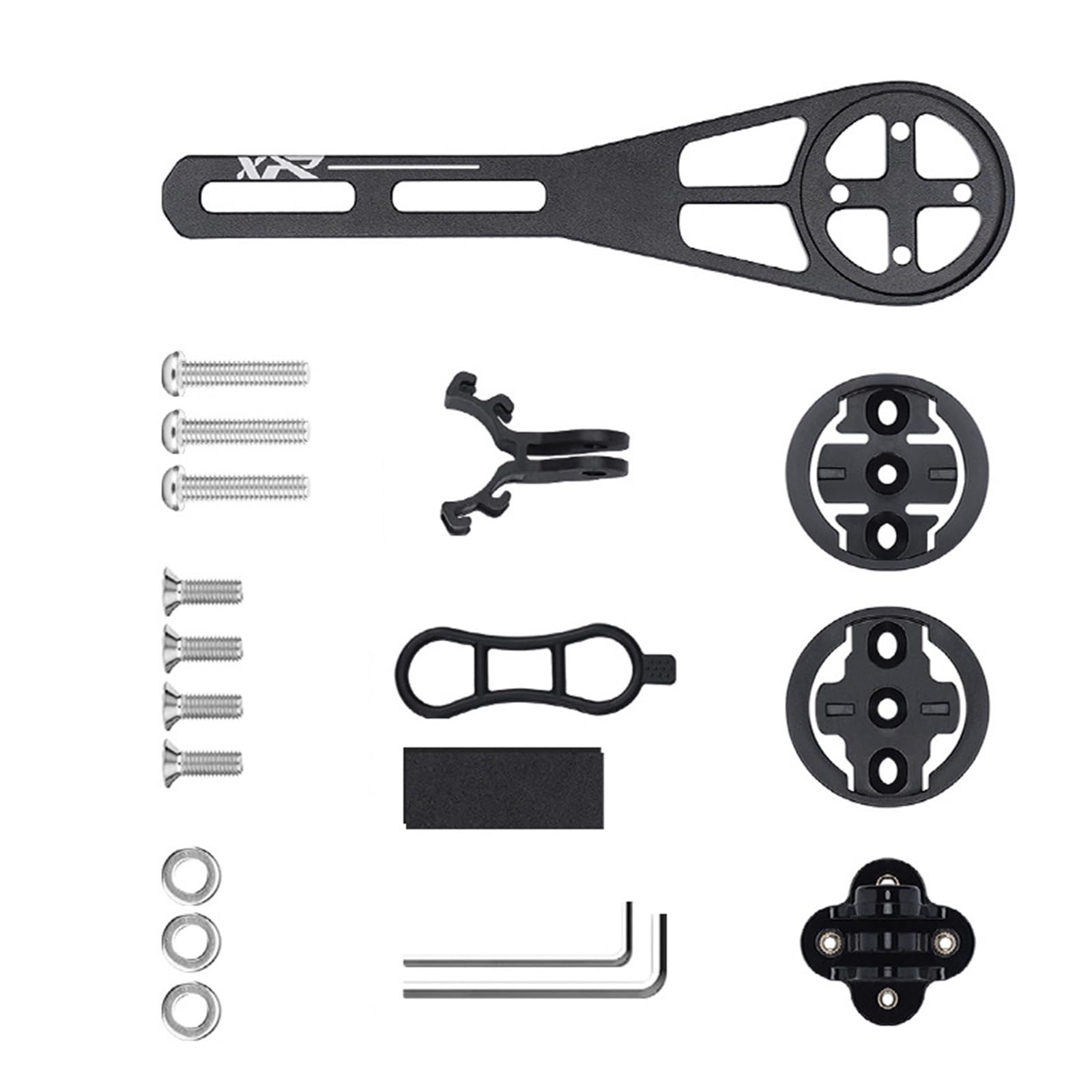 KAIXINXIN Universals Bike Brackets Durability 360 Degree Rotation Holder Flexible Mount for Long Distances Cyclists