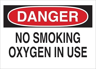 Brady 25086 Plastic No Smoking Sign, 7