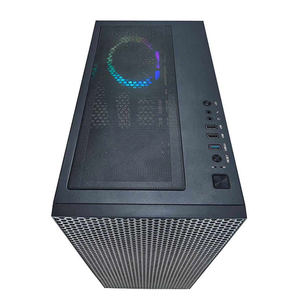 CAJA PC AZZA HIVE 450 GAMING MIDITOWER NEGRO RGB RETAIL